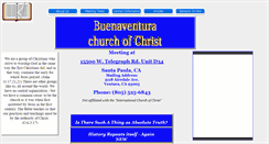 Desktop Screenshot of bvchurchofchrist.org
